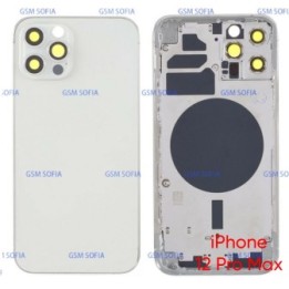 Chasis De Pantalla sin flex / Tapa Con Marco Para IPhone 12 Pro max / 12Promax - Blanco
