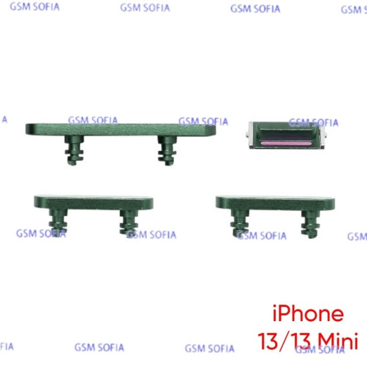 Juego de botones para IPhone 13 / IPhone 13 Mini - Verde