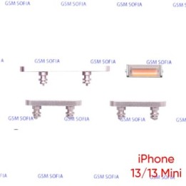 Juego de botones para IPhone 13 / IPhone 13 Mini - Rosa