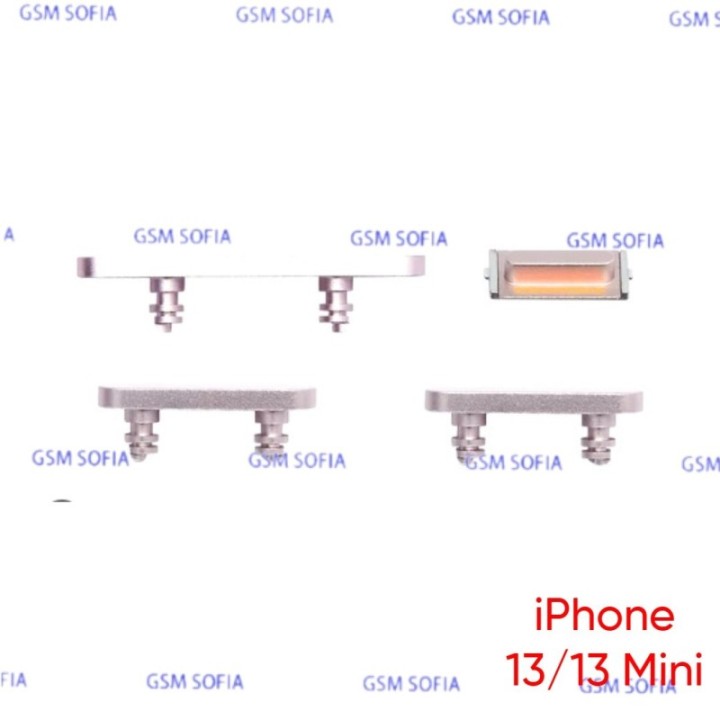 Juego de botones para IPhone 13 / IPhone 13 Mini - Rosa