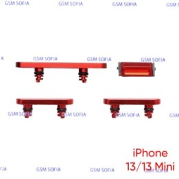 Juego de botones para IPhone 13 / IPhone 13 Mini - Rojo