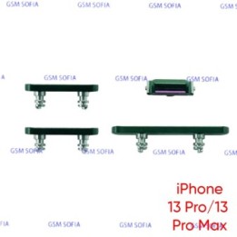 Juego de botones para IPhone 13 Pro / IPhone 13 Pro Max - Verde