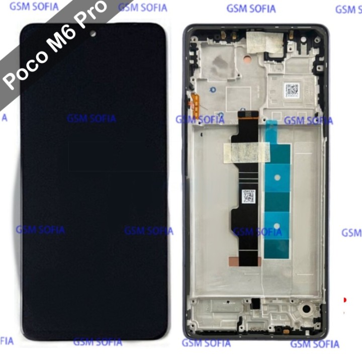 Pantalla Completa Ori Con Marco Para Poco M6 Pro 4G / Redmi Note 13 Pro 4G