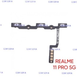 Flex Power + Volumen Para Oppo Realme 11 Pro 5G/ REALME 11 PRO PLUS 5G