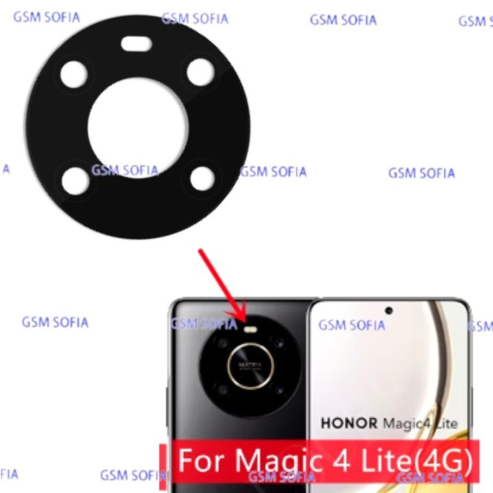 Lente De Camara Trasera para Honor Magic 4 Lite 4G / HONOR X9