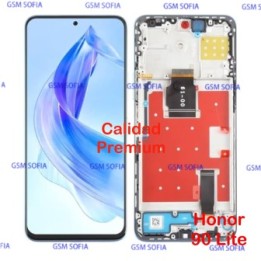 Pantalla completa Calidad Premium Con marco Para Huawei Honor 90 Lite - Negro