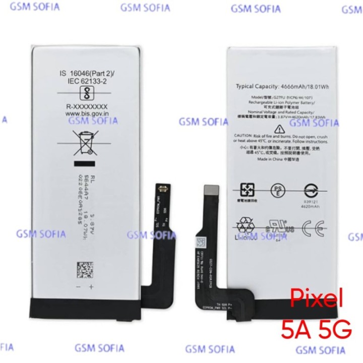 Bateria G27FU Para Google Pixel 5A 5G