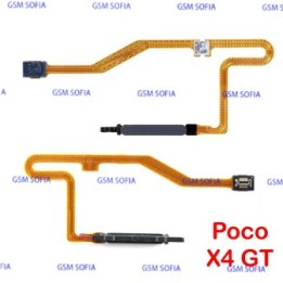 Flex huella Para Poco X4 GT - Negro