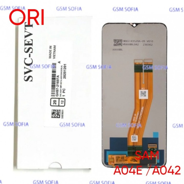 Servipack Pantalla Completa ORI Sin Marco Para Samsung Galaxy A042 / A04E