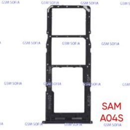Bandeja sim Para Samsung Galaxy A04s / A047 - Negro