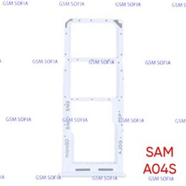 Bandeja sim Para Samsung Galaxy A04s / A047 - Blanco