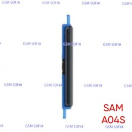 PULSADOR EXTERNA DE BOTON VOLUMEN PARA SAMSUNG GALAXY A04S / A047 - NEGRA