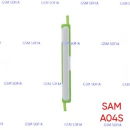 PULSADOR EXTERNA DE BOTON VOLUMEN PARA SAMSUNG GALAXY A04S / A047 - BLANCO
