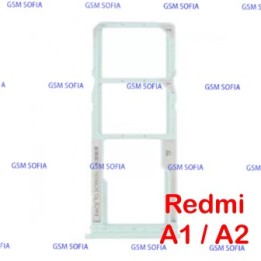 Bandeja sim para Redmi A1 / Redmi A1 Plus / Redmi A2 - Verde