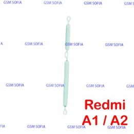 Botón lateral Power + Volumen Para Redmi A1 / Redmi A1 Plus / Redmi A2 - Verde