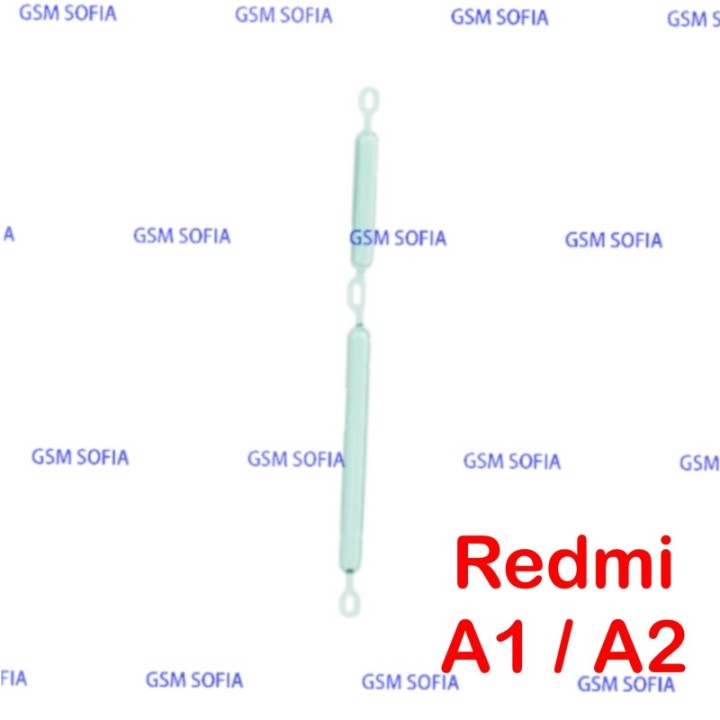Botón lateral Power + Volumen Para Redmi A1 / Redmi A1 Plus / Redmi A2 - Verde
