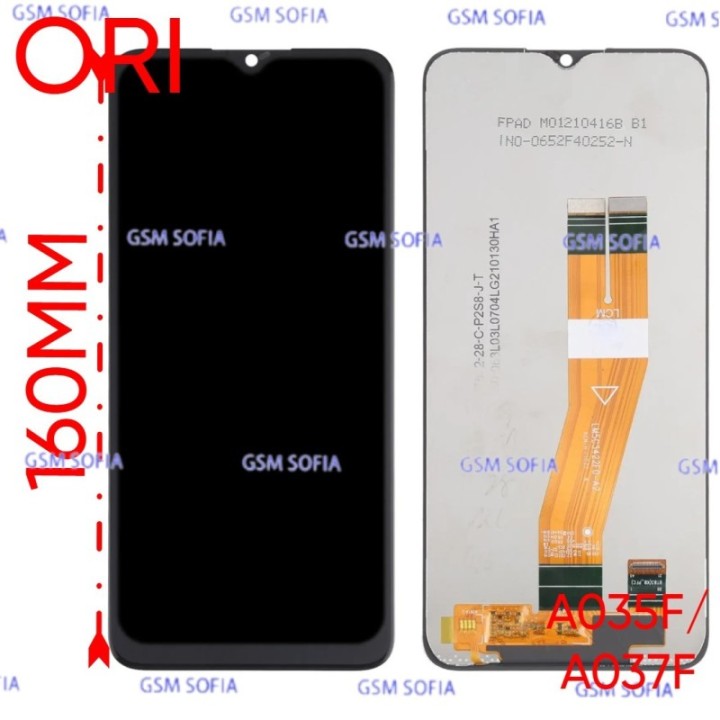 Pantalla Completa Original Sin Marco Para Samsung Galaxy A03S / A037F Version Pequeño 160MM