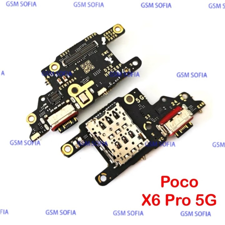 Placa Carga Para Pocophone X6 Pro 5G / Poco X6 Pro 5G