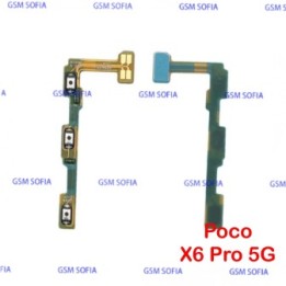 Flex Power + Volumen Para Pocophone X6 Pro 5G / Poco X6 Pro 5G