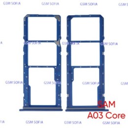 Bandeja sim Para Samsung Galaxy A03 Core / A032 - Azul