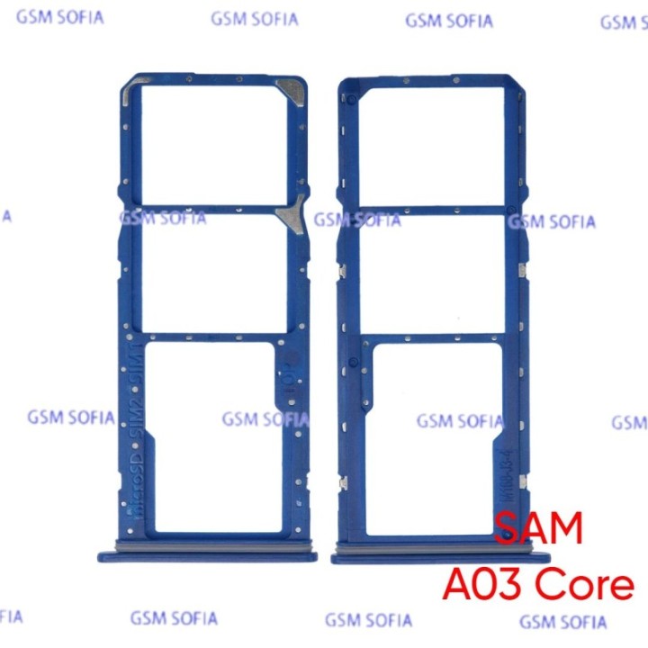 Bandeja sim Para Samsung Galaxy A03 Core / A032 - Azul