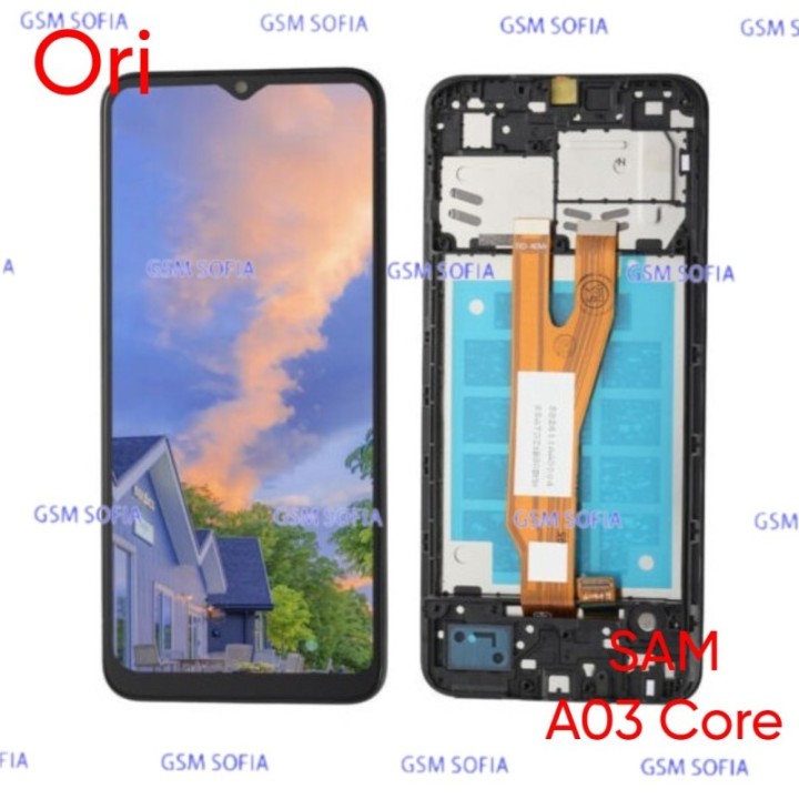 Pantalla completa original con marco para Samsung galaxy A03 core / A032