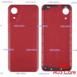 Tapa Trasera Para Samsung Galaxy A03 Core / A032F - Rojo
