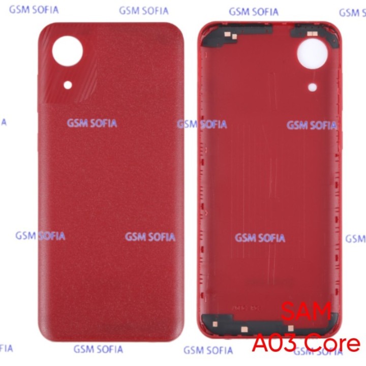 Tapa Trasera Para Samsung Galaxy A03 Core / A032F - Rojo