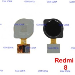 Flex Huella Para Xiaomi Redmi 8 - Negro
