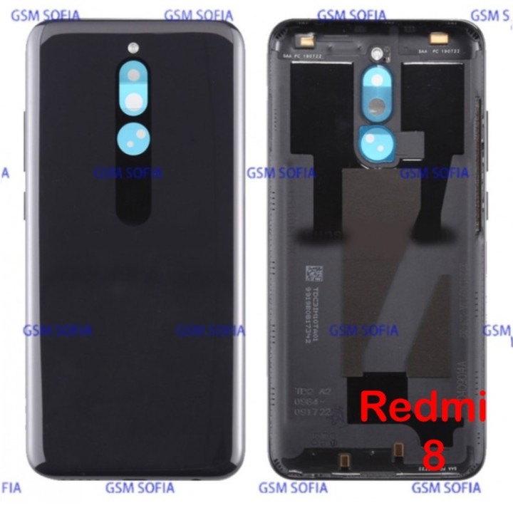 Tapa Trasera Para Xiaomi Redmi 8 / Redmi8 - Negro