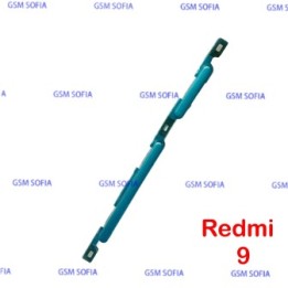 botones laterales power + Volumen para Xiaomi Redmi 9 - Verde