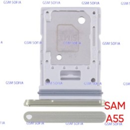 Bandeja Sim+Micro SD para Samsung Galaxy A55 4G A555 / A55 5G A556 - Oro