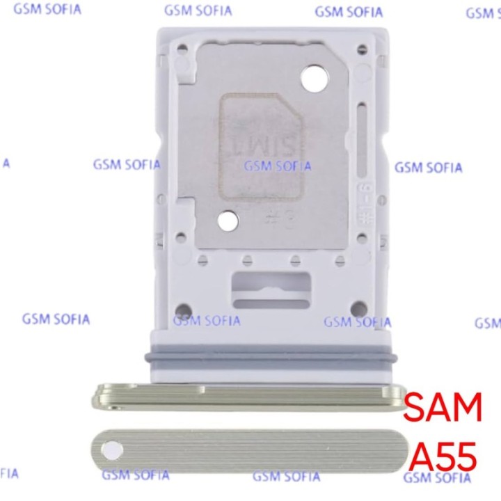 Bandeja Sim+Micro SD para Samsung Galaxy A55 4G A555 / A55 5G A556 - Oro