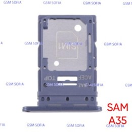 Bandeja sim Para Samsung Galaxy A35 / A355 - Azul grisaseo