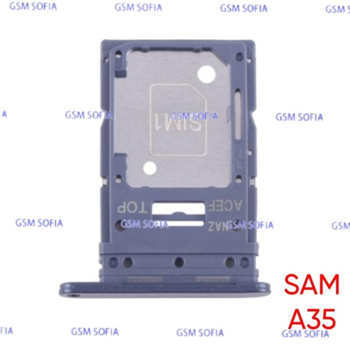 Bandeja sim Para Samsung Galaxy A35 / A355 - Azul grisaseo