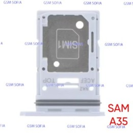Bandeja sim Para Samsung Galaxy A35 / A355 - Blanco