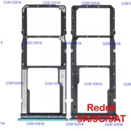 bandeja de sim para Xiaomi Redmi 9C / Redmi 9A / Redmi 9AT - Verde