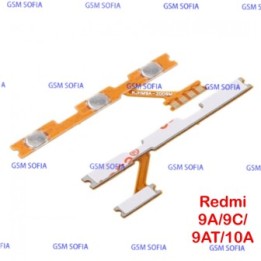 Flex Boton Power Y Encendido Para Xiaomi Redmi 9C / Redmi 9A / Redmi 9AT / Redmi 10A
