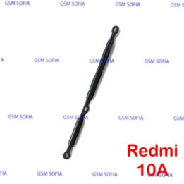 Botón lateral power + volumen para Redmi 10A - Negro