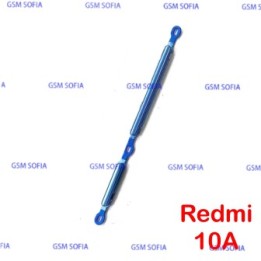Botón lateral power + volumen para Redmi 10A - Azul