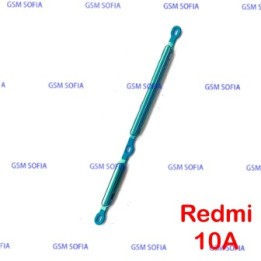 Botón lateral power + volumen para Redmi 10A - Verdde
