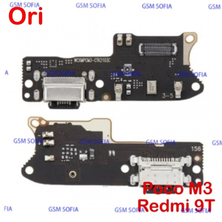 Placa Carga De Tipo C Sim Para Xiaomi Redmi 9T / Poco M3
