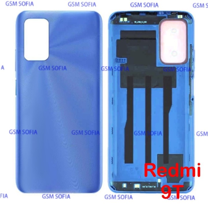 Tapa Trasera Para Xiaomi Redmi 9t - Azul