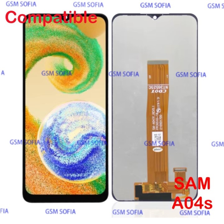 Pantalla Completa compatible sin marco para Samsung Galaxy A04s / A047