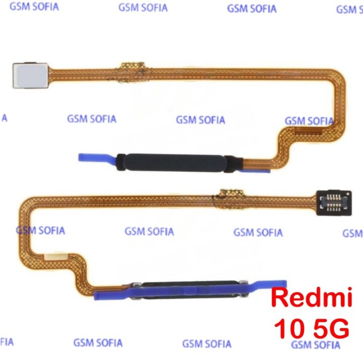 Flex Huella para Redmi 10 5G / 22041219G - Negro