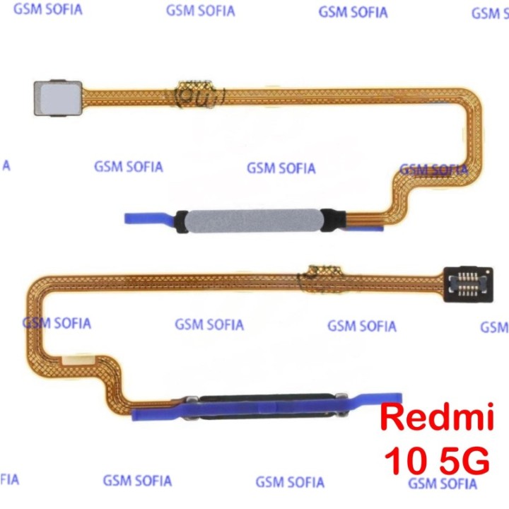 Flex Huella para Redmi 10 5G / 22041219G - plata