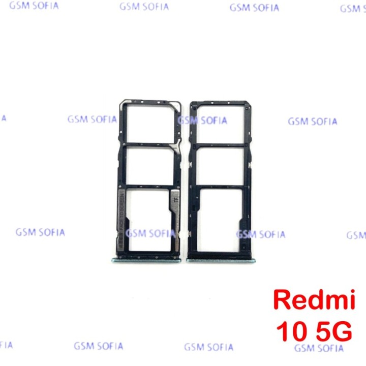 Bandeja sim para Redmi 10 5G / 22041219G - Verde