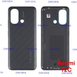 Tapa trasera para Redmi 12c - Negro