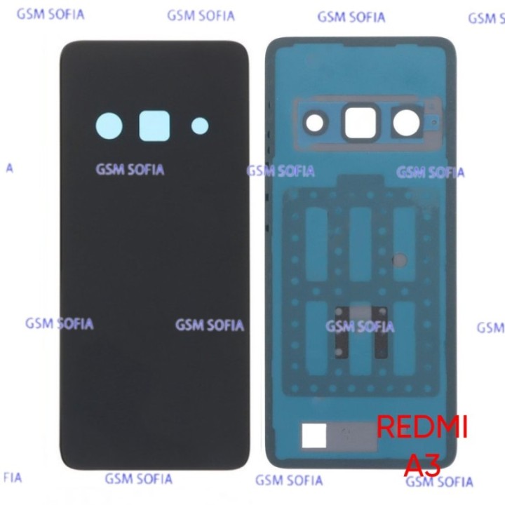 Tapa Trasera Para Redmi A3 - Negro