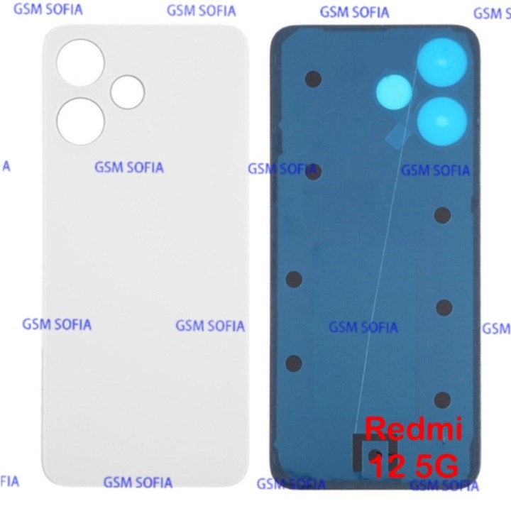 Tapa trasera Para Xiaomi Redmi 12 5G - Blanco